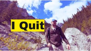 Jeff Turner hiking Grotto Creek Canyon in Kananaskis Country, thumbnail for the Why I Quit Making Mental Wellness Content video